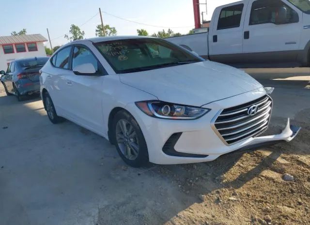 hyundai elantra 2018 5npd84lf5jh392110