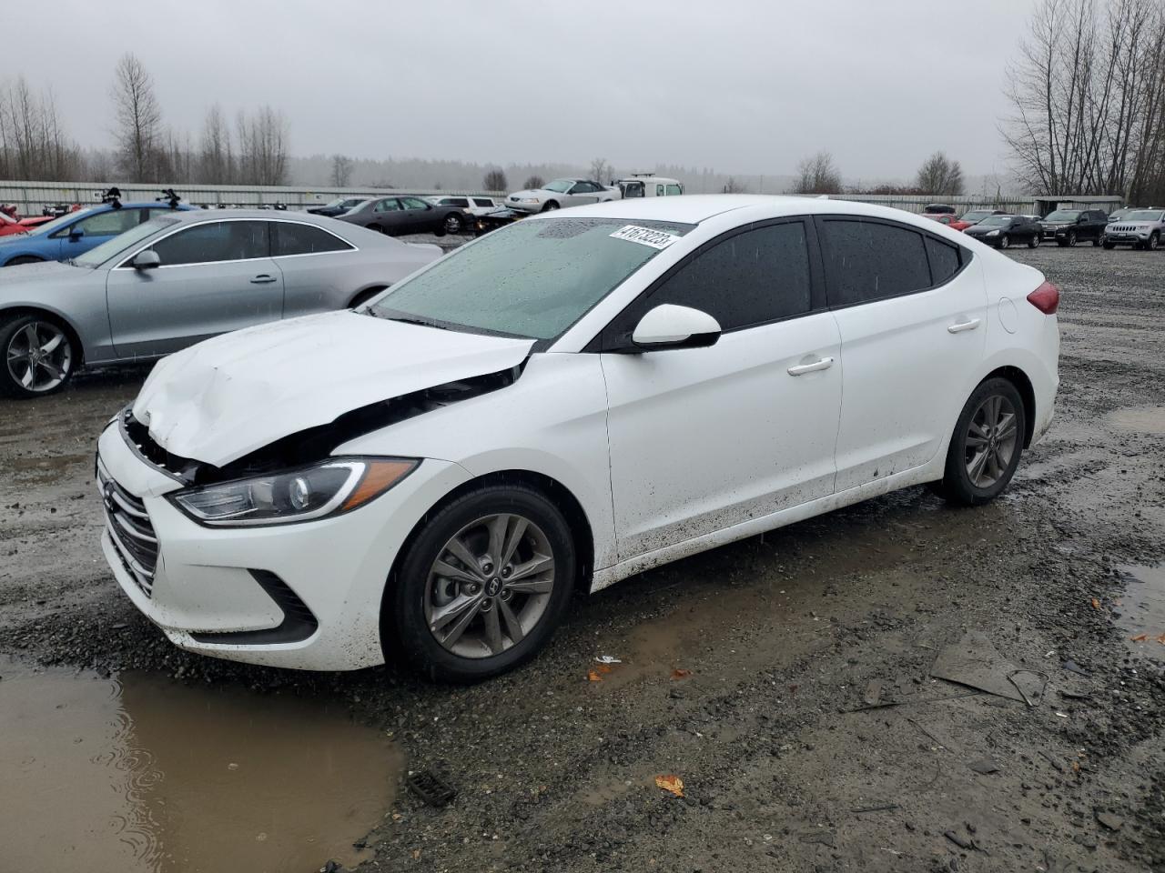 hyundai elantra 2018 5npd84lf5jh393581