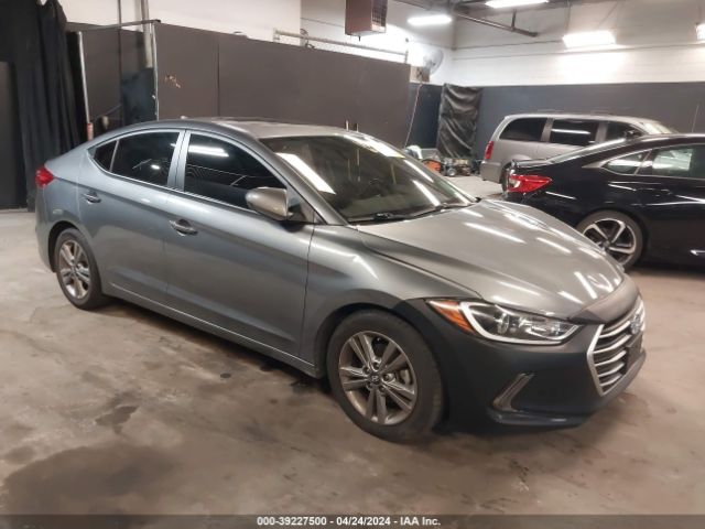 hyundai elantra 2018 5npd84lf5jh394553