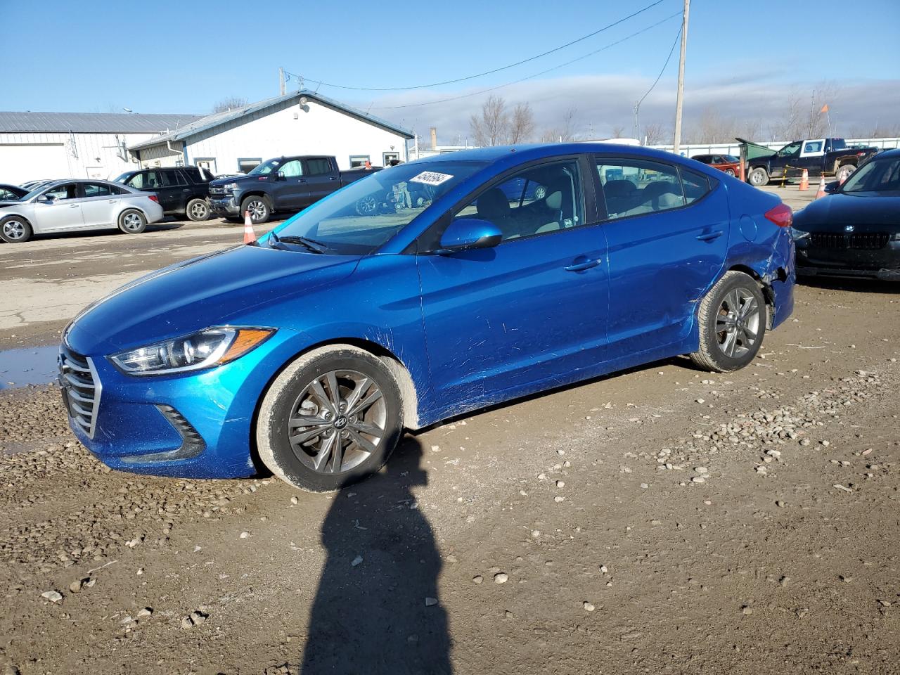 hyundai elantra 2018 5npd84lf5jh397565