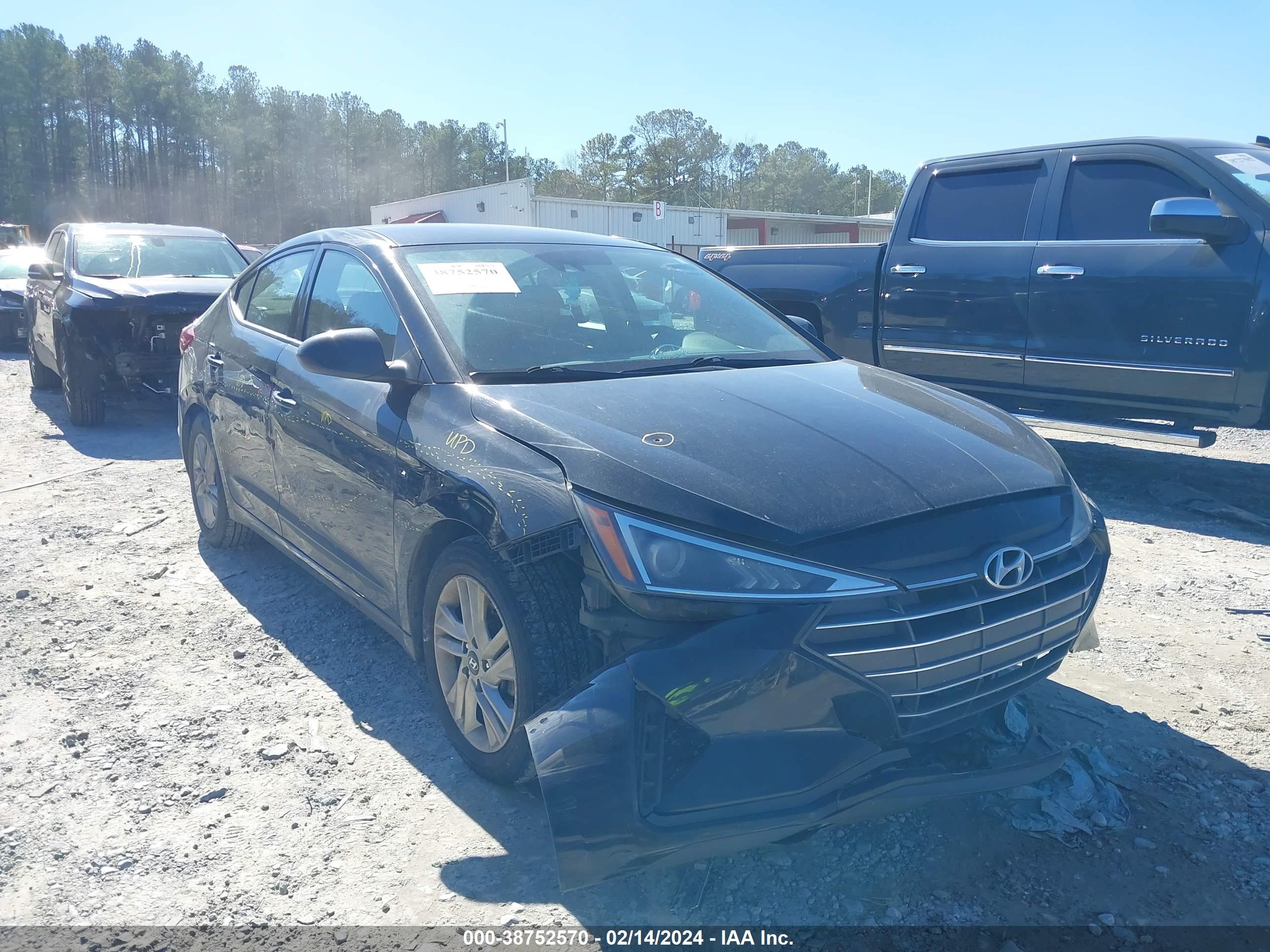 hyundai elantra 2019 5npd84lf5kh426290