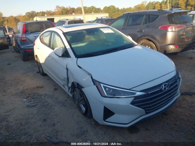 hyundai elantra 2019 5npd84lf5kh435328