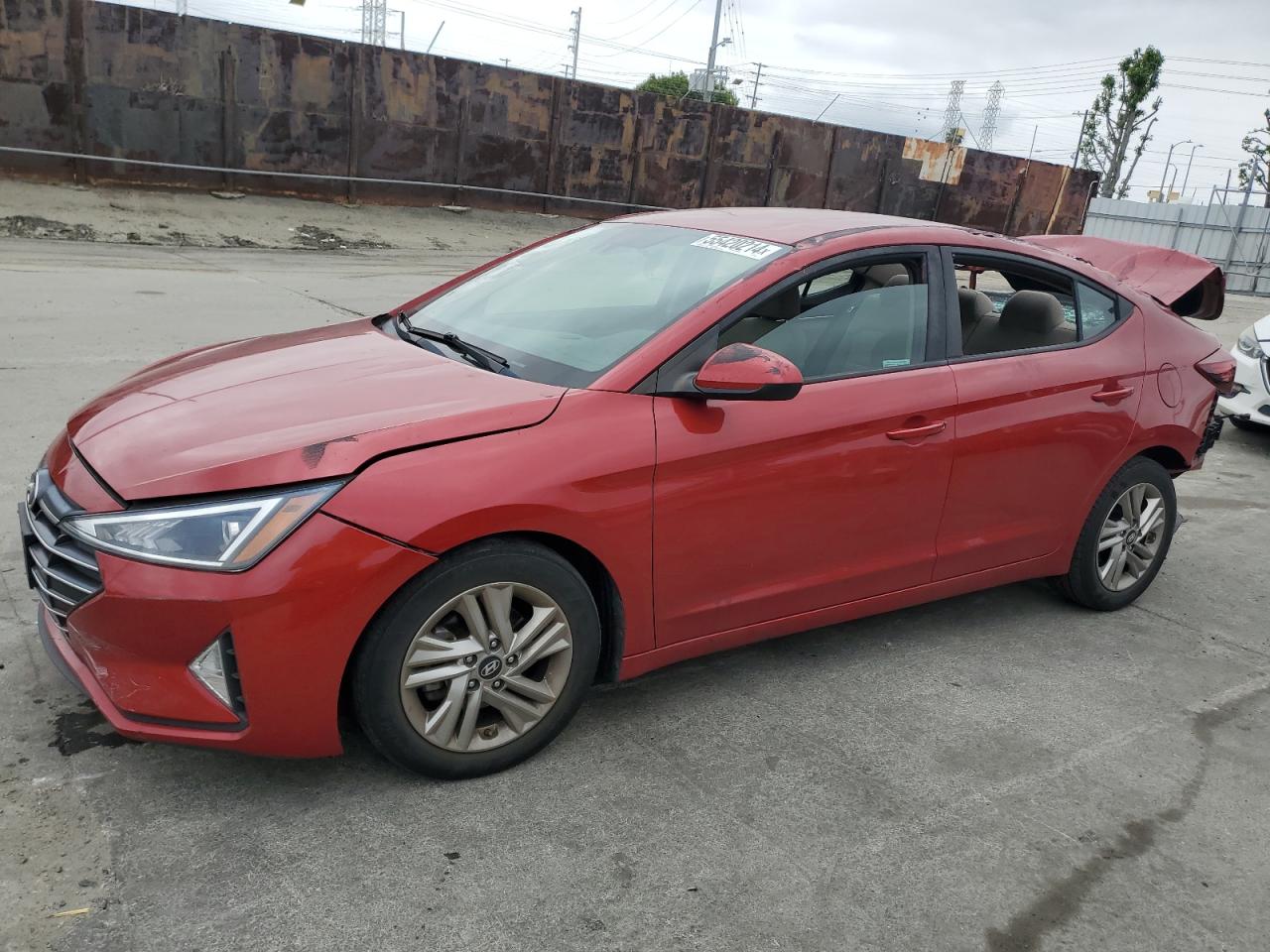 hyundai elantra 2019 5npd84lf5kh440870