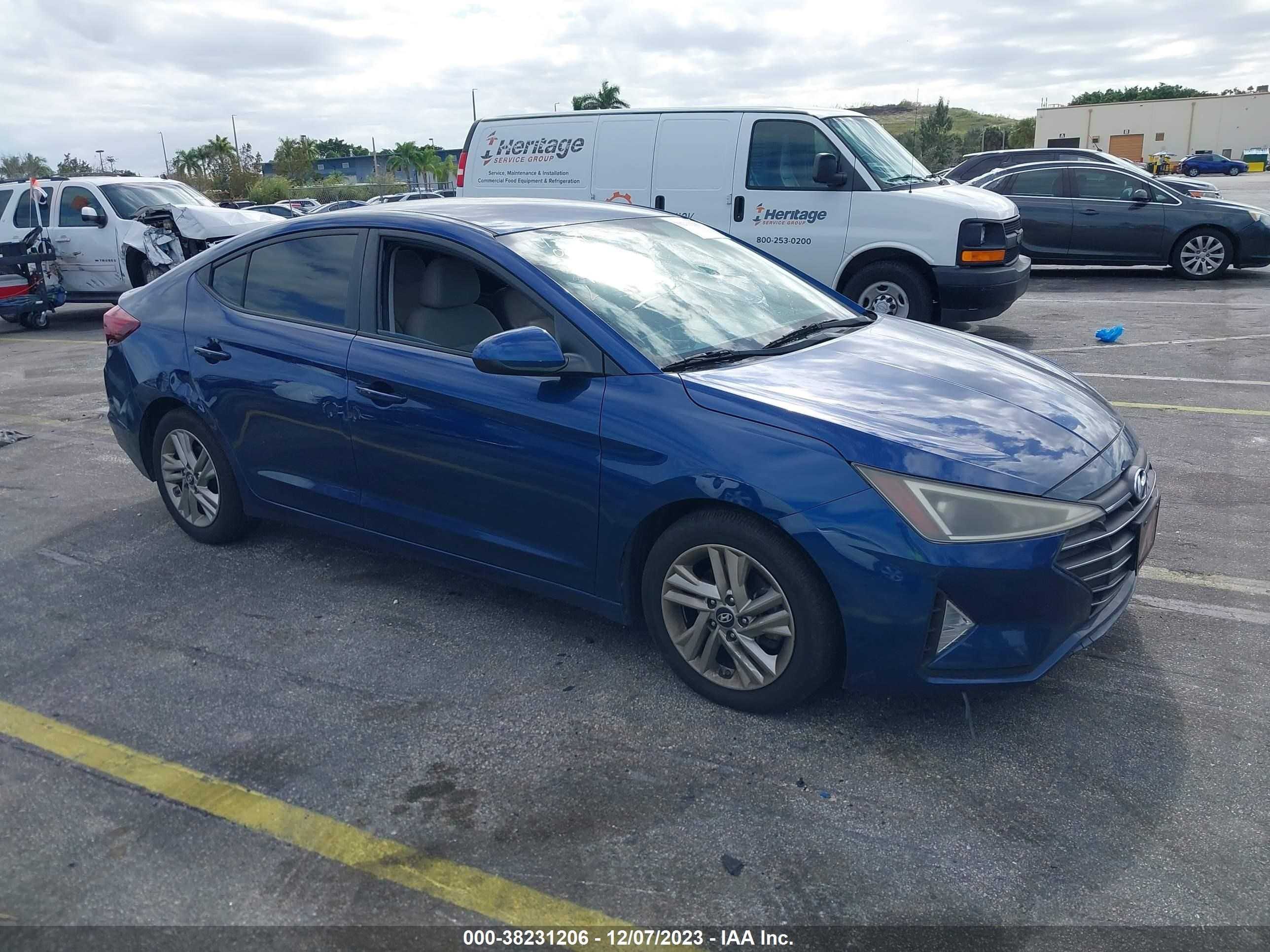 hyundai elantra 2019 5npd84lf5kh481533