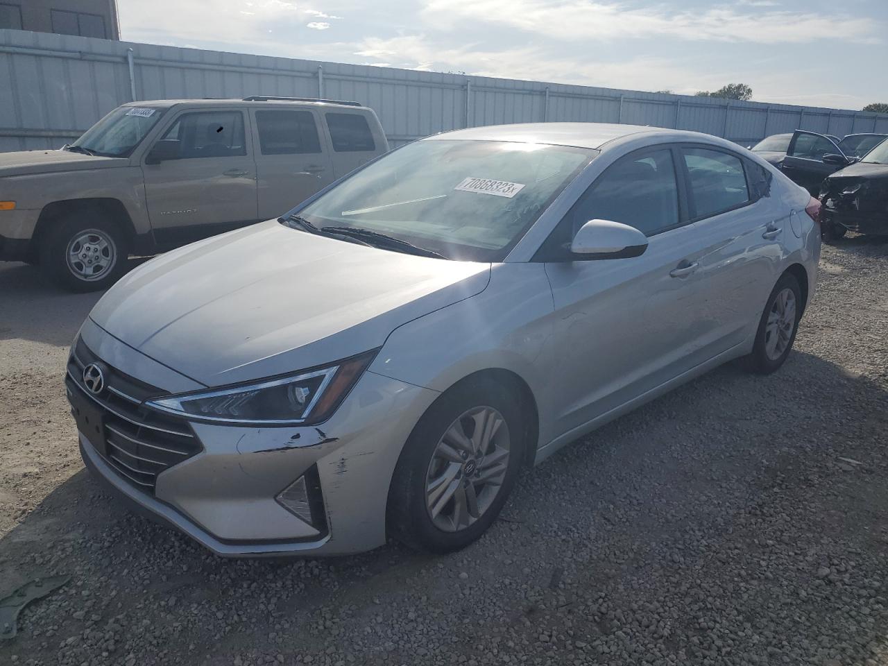 hyundai elantra 2020 5npd84lf5lh514645