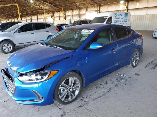 hyundai elantra 2017 5npd84lf6hh046545