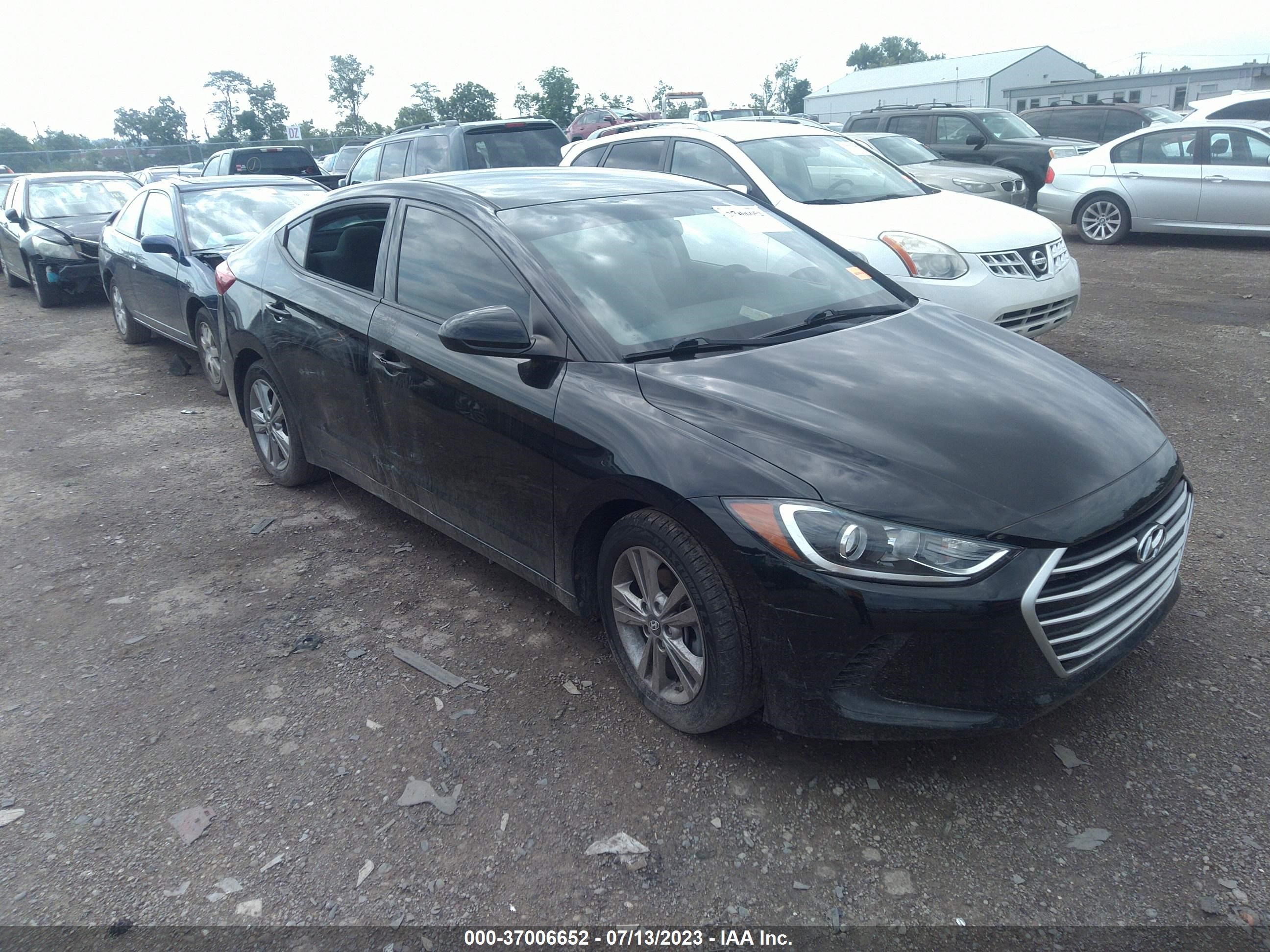 hyundai elantra 2017 5npd84lf6hh048781