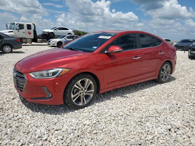 hyundai elantra 2017 5npd84lf6hh116089