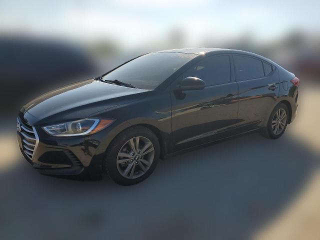 hyundai elantra 2018 5npd84lf6jh233189