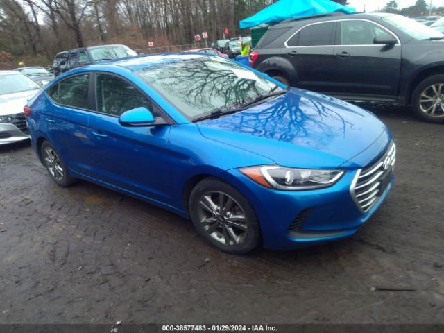 hyundai elantra 2018 5npd84lf6jh238070