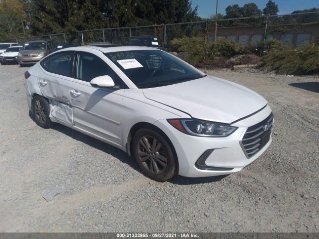 hyundai elantra 2018 5npd84lf6jh238926