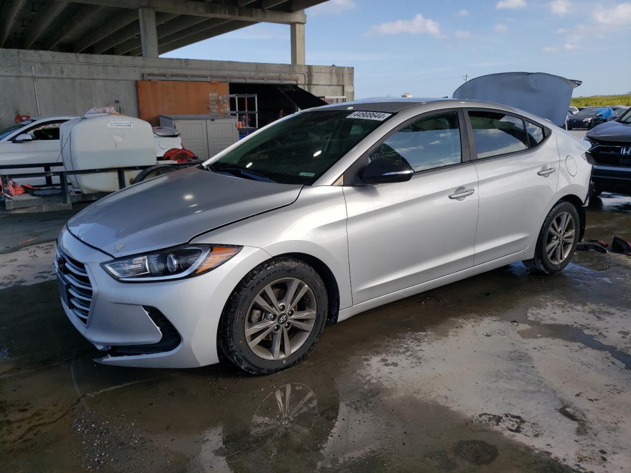 hyundai elantra 2018 5npd84lf6jh246816