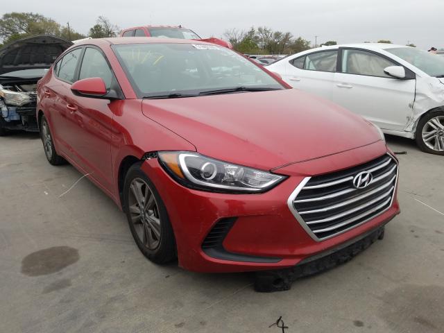 hyundai elantra 2018 5npd84lf6jh254690