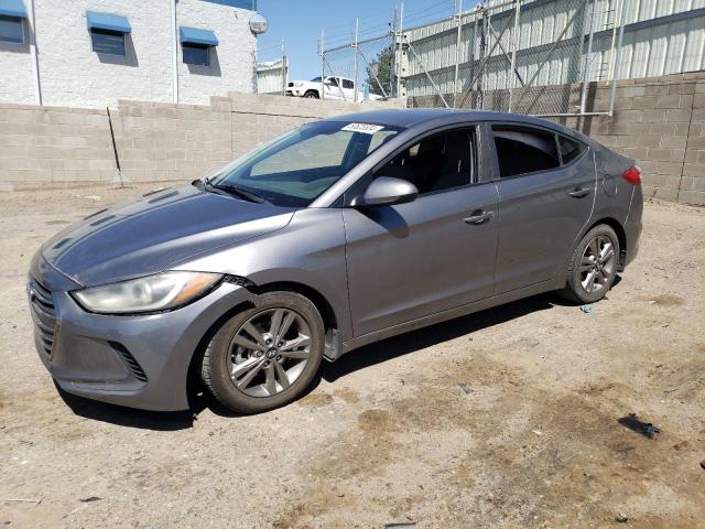 hyundai elantra 2018 5npd84lf6jh255046