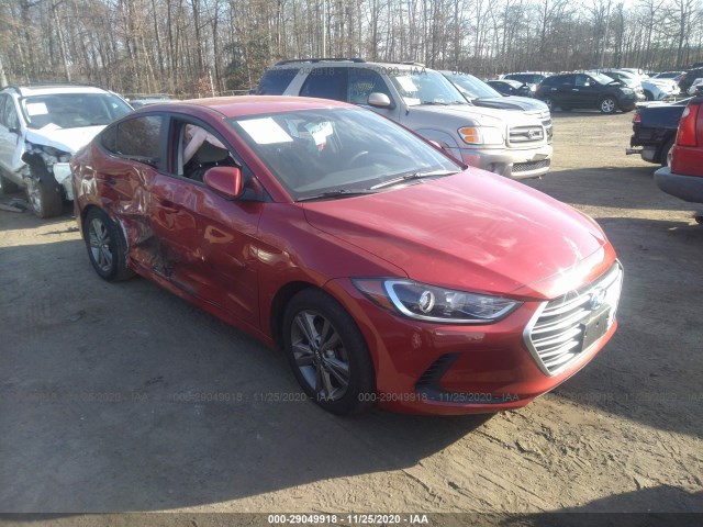 hyundai elantra 2018 5npd84lf6jh257914