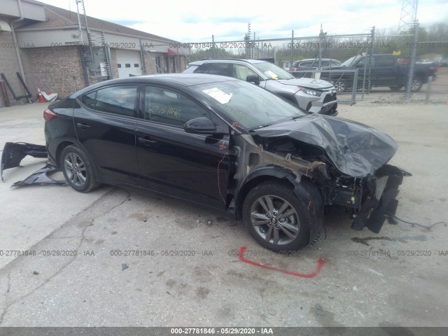 hyundai elantra 2018 5npd84lf6jh260795