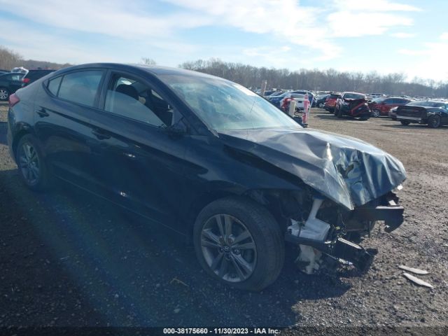 hyundai elantra 2018 5npd84lf6jh261395