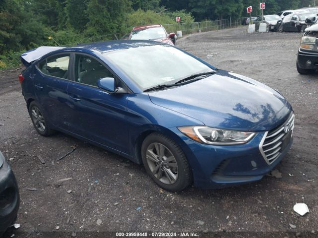 hyundai elantra 2018 5npd84lf6jh270517