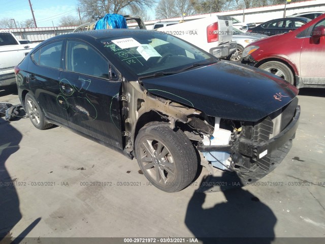 hyundai elantra 2018 5npd84lf6jh275216