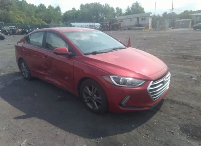 hyundai elantra 2018 5npd84lf6jh280397