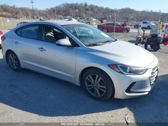 hyundai elantra 2018 5npd84lf6jh287978