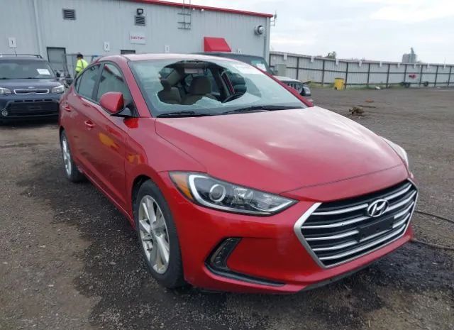 hyundai elantra 2018 5npd84lf6jh289987