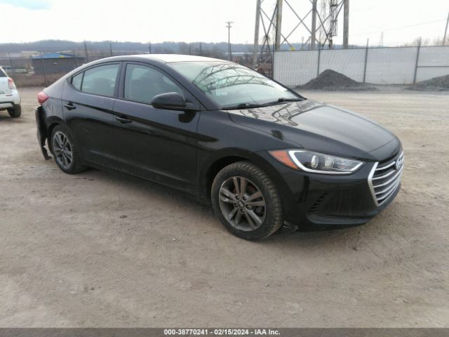 hyundai elantra 2018 5npd84lf6jh293134