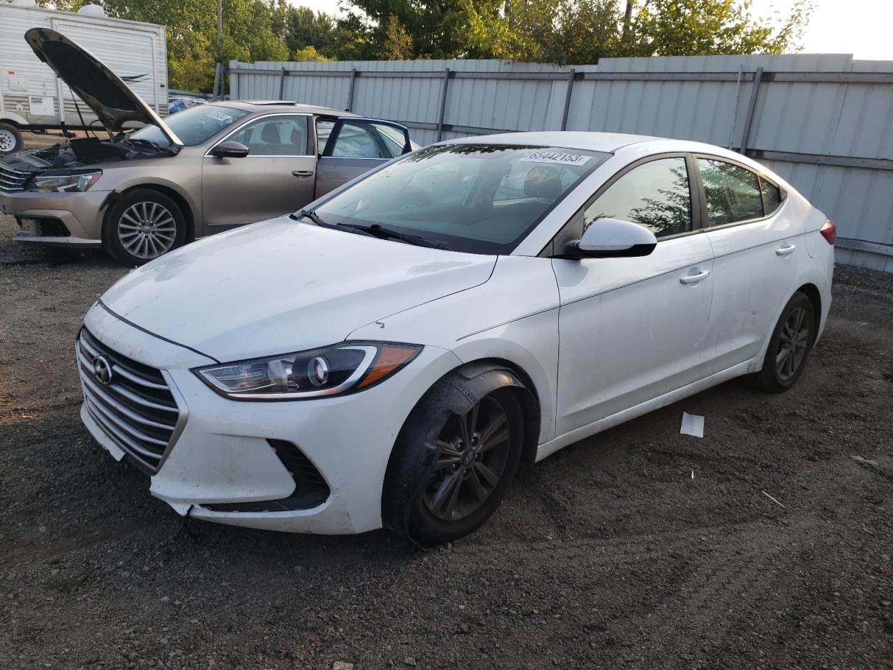 hyundai elantra 2018 5npd84lf6jh293764