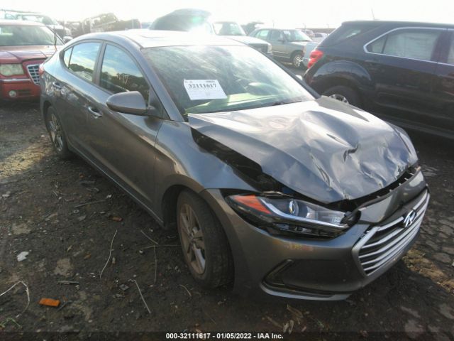 hyundai elantra 2018 5npd84lf6jh294591