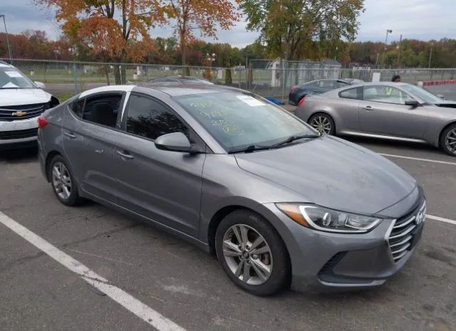 hyundai elantra 2018 5npd84lf6jh295286