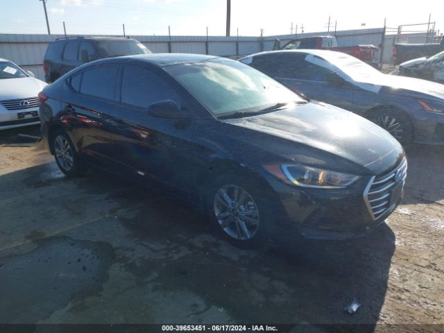 hyundai elantra 2018 5npd84lf6jh295398