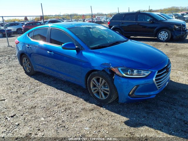 hyundai elantra 2018 5npd84lf6jh307663