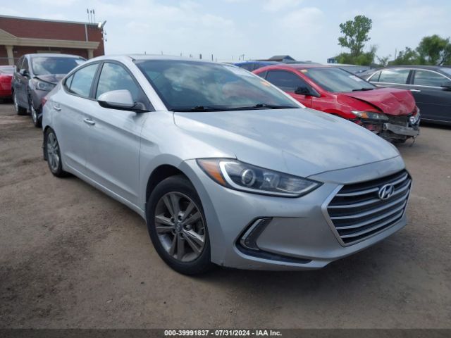 hyundai elantra 2018 5npd84lf6jh310871