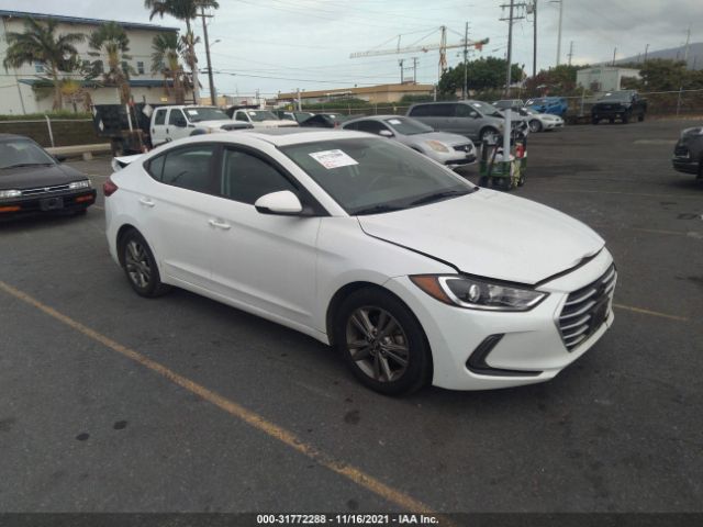 hyundai elantra 2018 5npd84lf6jh311910