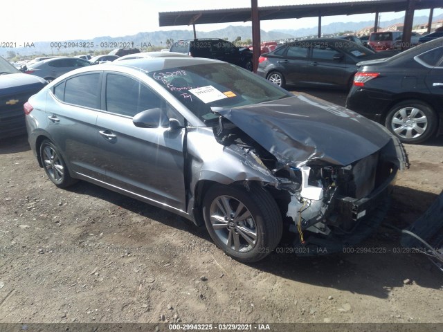 hyundai elantra 2018 5npd84lf6jh323233