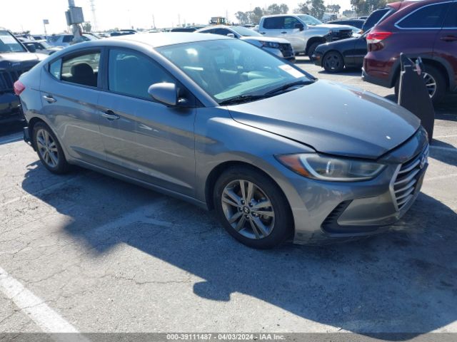 hyundai elantra 2018 5npd84lf6jh325919