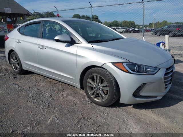 hyundai elantra 2018 5npd84lf6jh337889