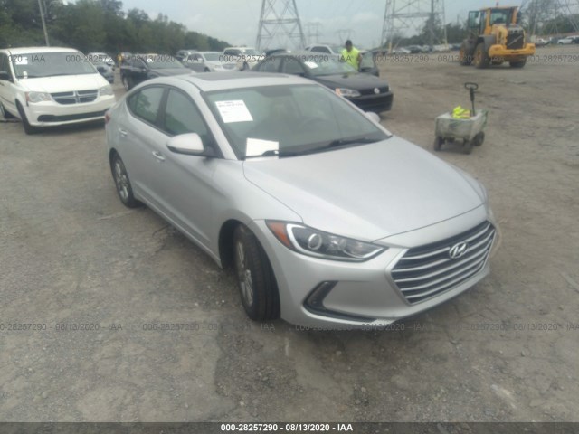 hyundai elantra 2018 5npd84lf6jh372805