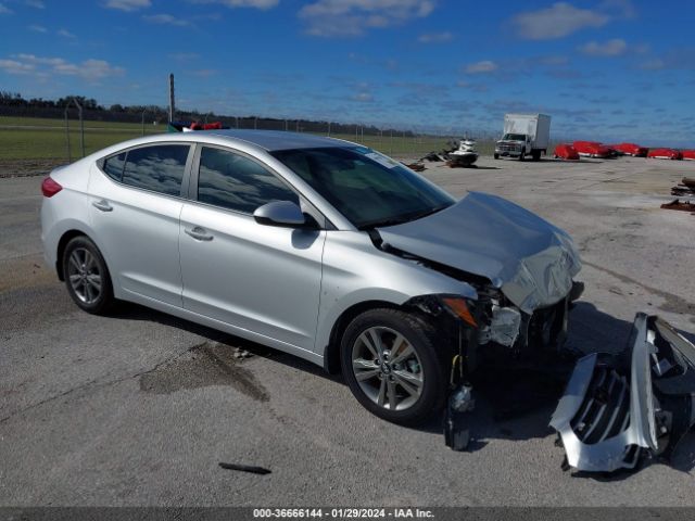 hyundai elantra 2018 5npd84lf6jh380130