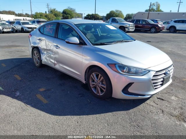 hyundai elantra 2018 5npd84lf6jh395825