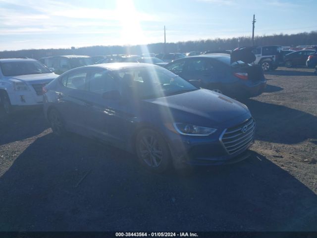 hyundai elantra 2018 5npd84lf6jh397526