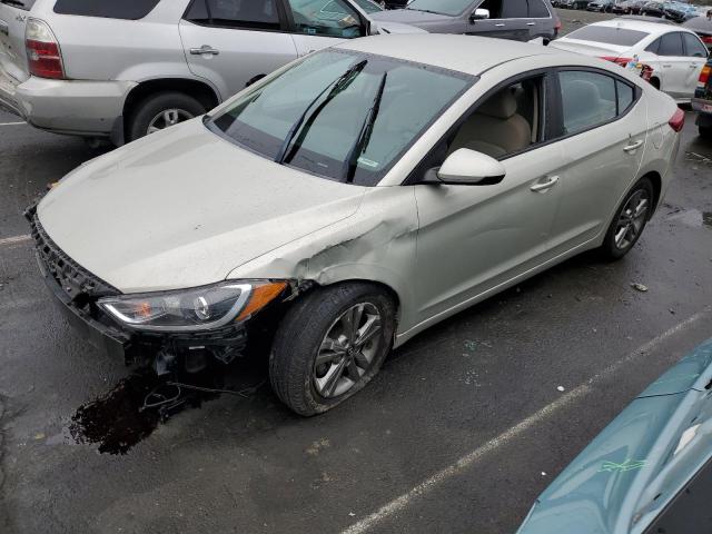 hyundai elantra 2018 5npd84lf6jh399163