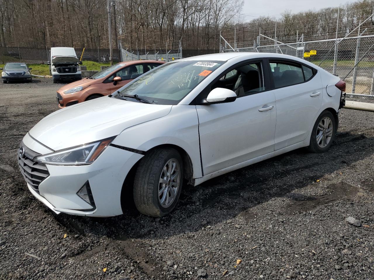 hyundai elantra 2019 5npd84lf6kh418294