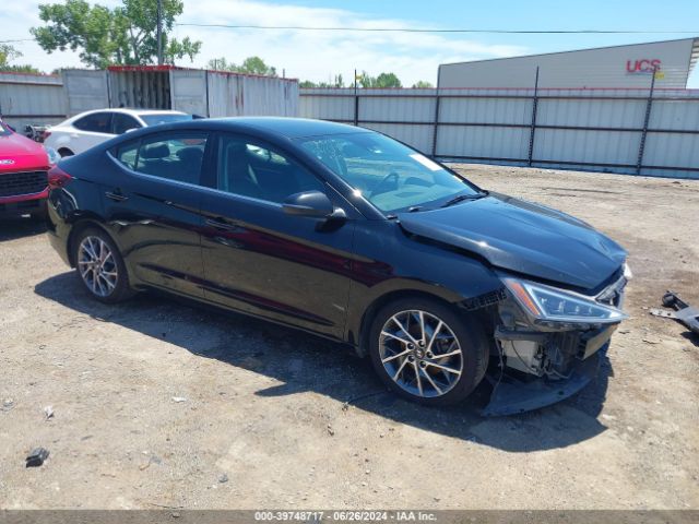 hyundai elantra 2019 5npd84lf6kh424709