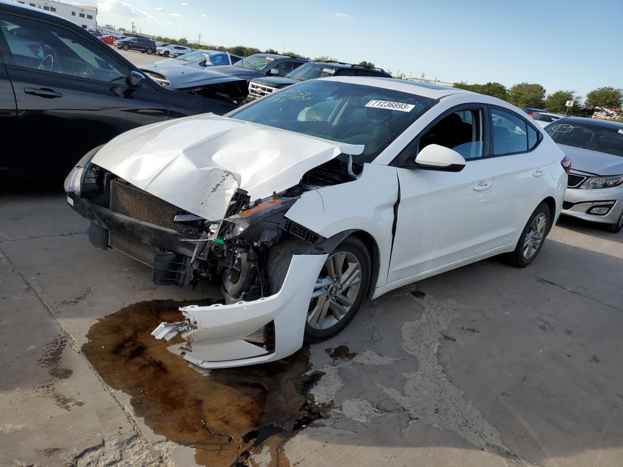 hyundai elantra 2019 5npd84lf6kh431918