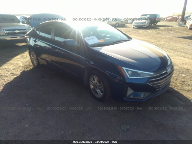 hyundai elantra 2019 5npd84lf6kh476373