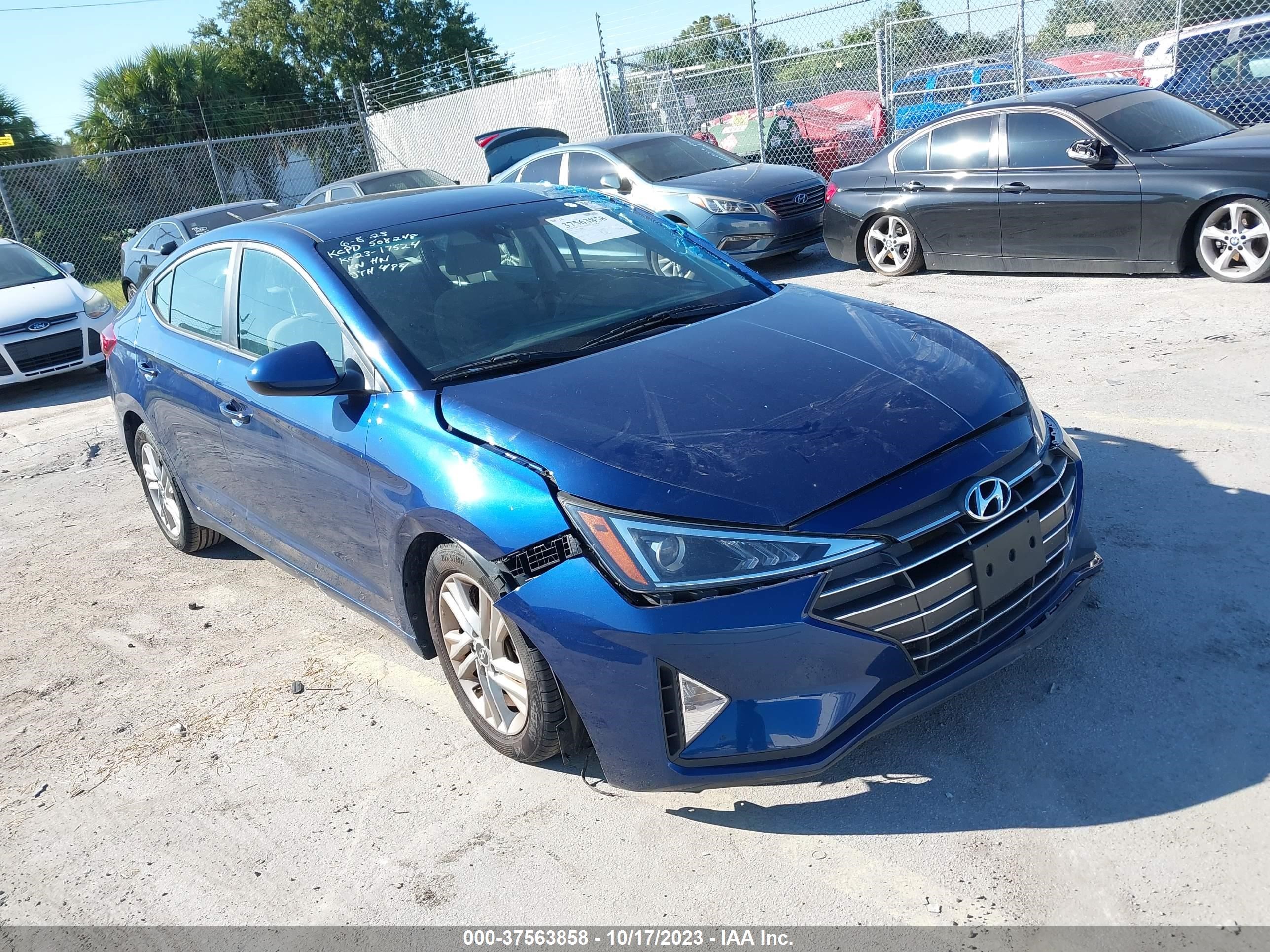 hyundai elantra 2020 5npd84lf6lh530918