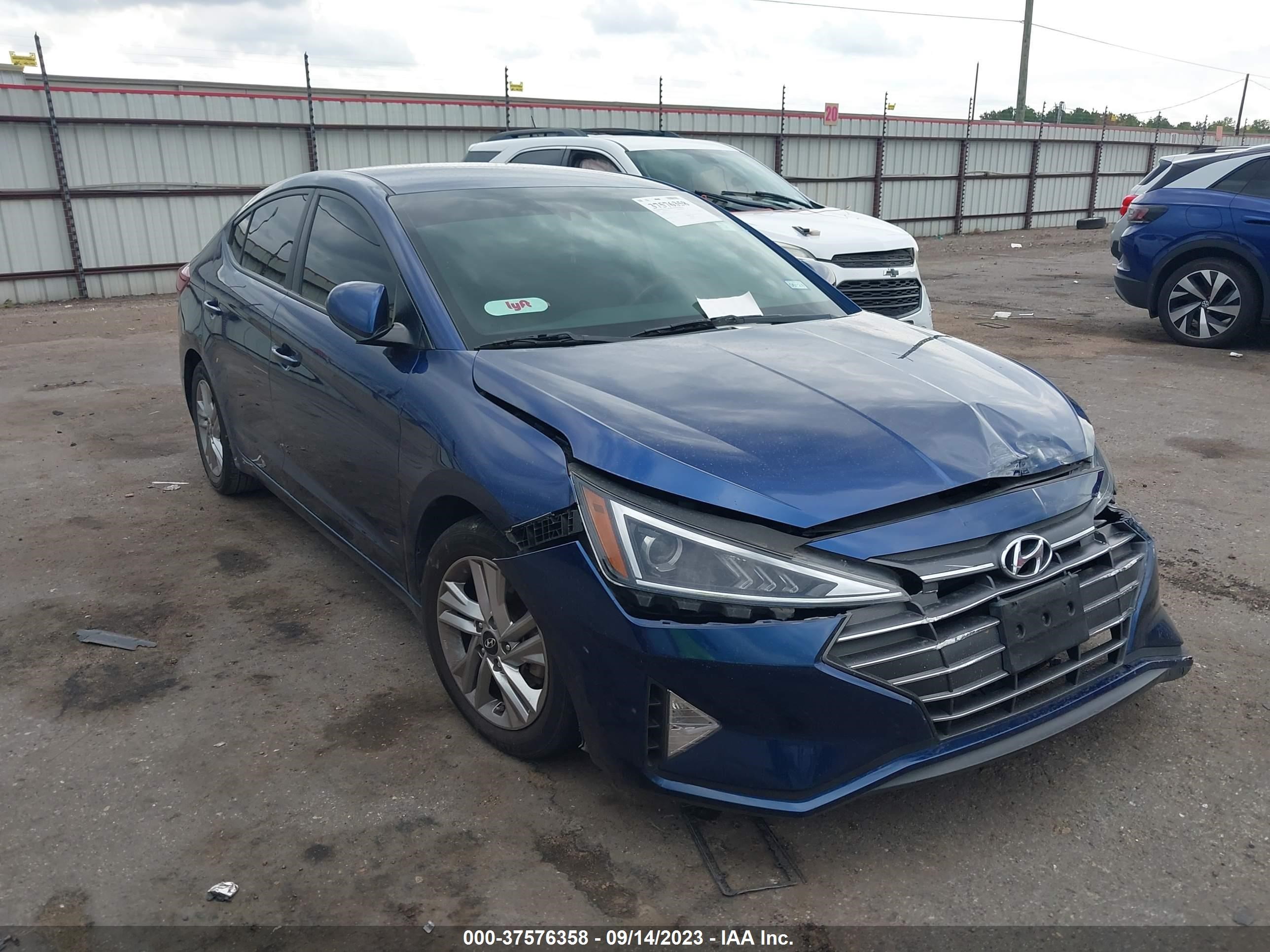 hyundai elantra 2020 5npd84lf6lh539411