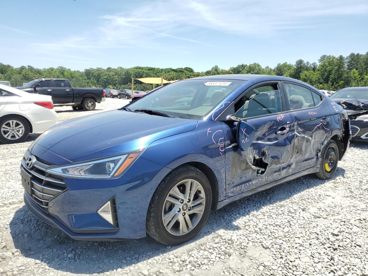 hyundai elantra 2020 5npd84lf6lh569914