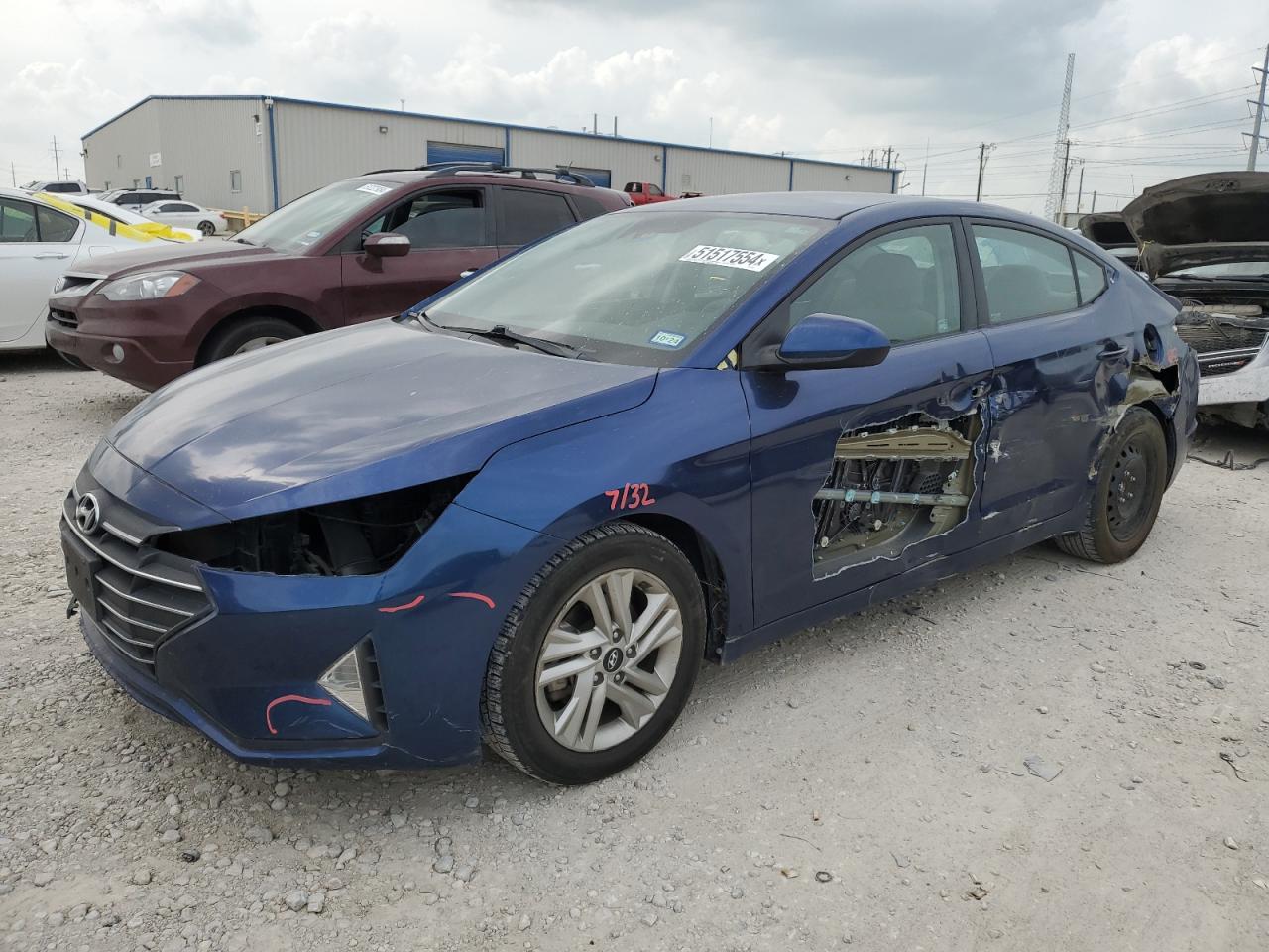 hyundai elantra 2020 5npd84lf6lh570206